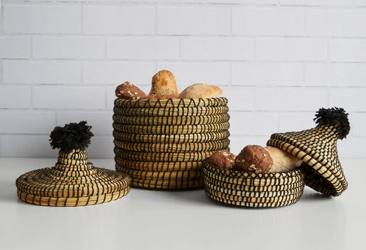 Moroccan Bread Basket - Set of 2